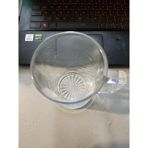 Vintage Miller Milwaukee Beer Glass Mug 6" 12oz Heavy Barware Collectible - Picture 6 of 9